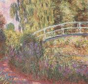 Claude Monet Japanese Bridge Sweden oil painting artist